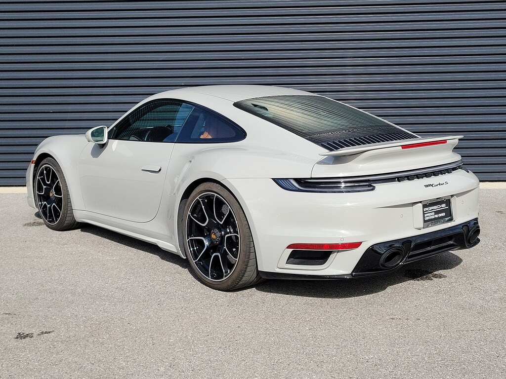 Certified 2025 Porsche 911 Turbo Coupe