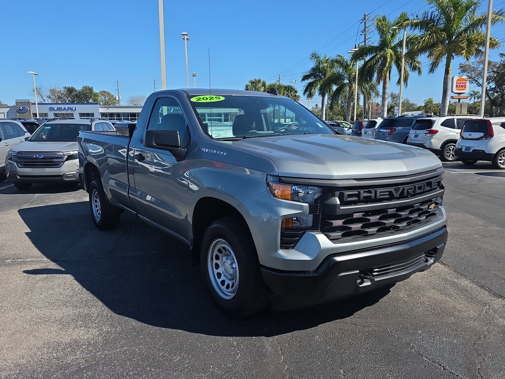 Used 2025 Chevrolet Silverado 1500 Work Truck Truck Regular Cab
