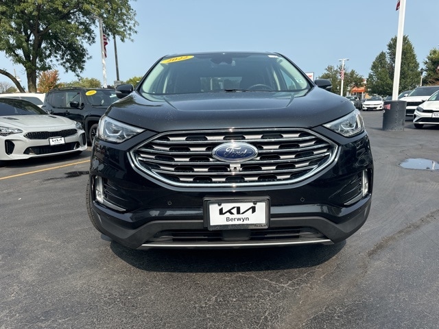 Used 2022 Ford Edge Titanium with VIN 2FMPK4K98NBA38315 for sale in Berwyn, IL