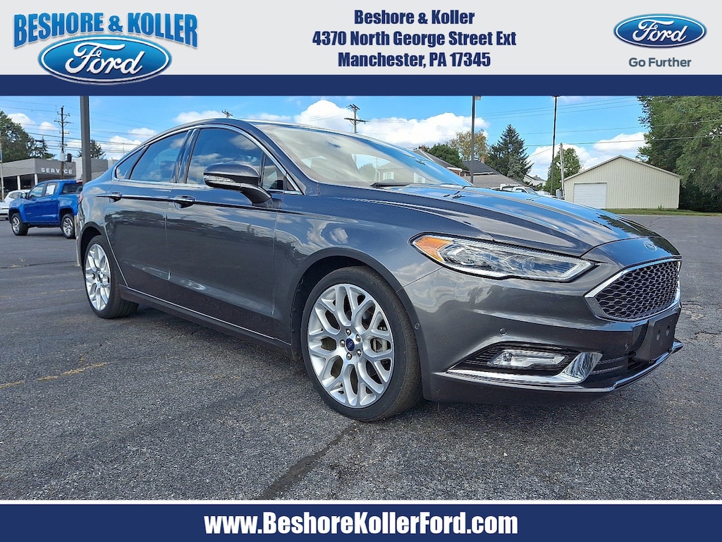 Used 2017 Ford Fusion Platinum Sedan