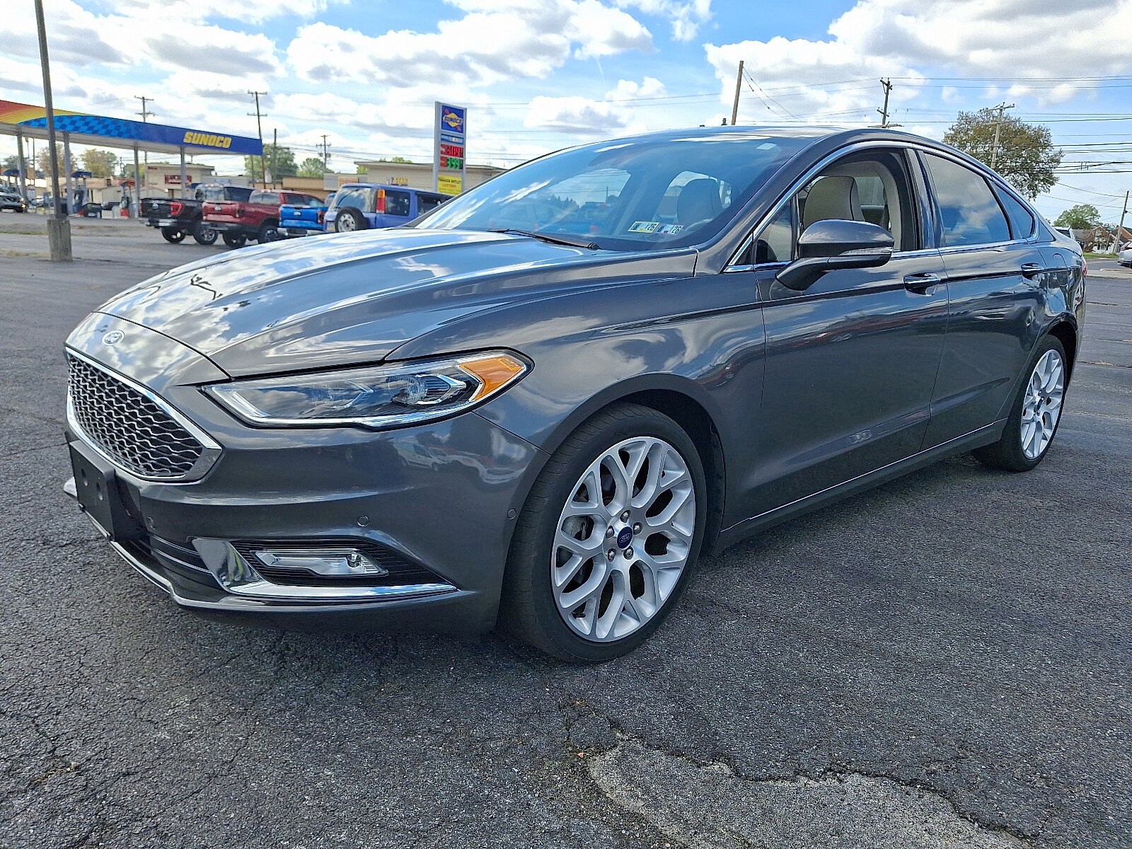 2017 Ford Fusion Platinum photo 3