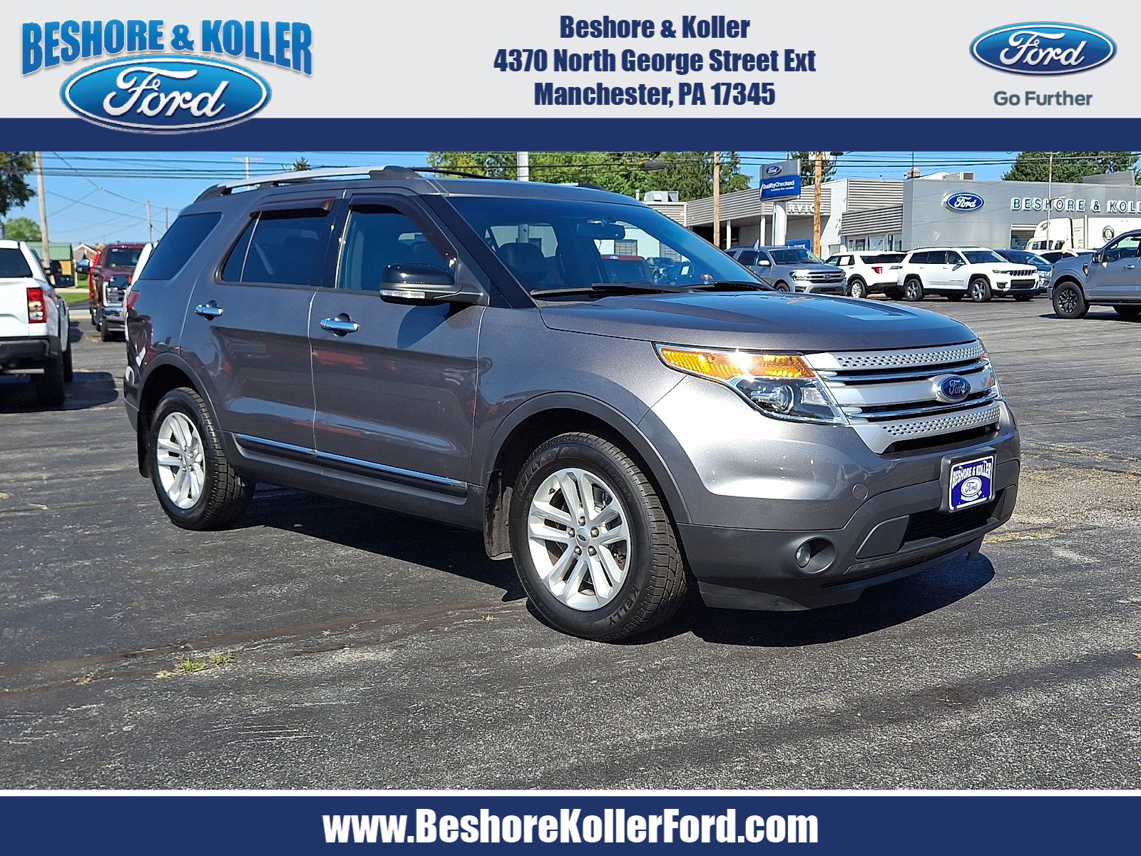 Used 2014 Ford Explorer XLT with VIN 1FM5K8D84EGC14904 for sale in Manchester, PA