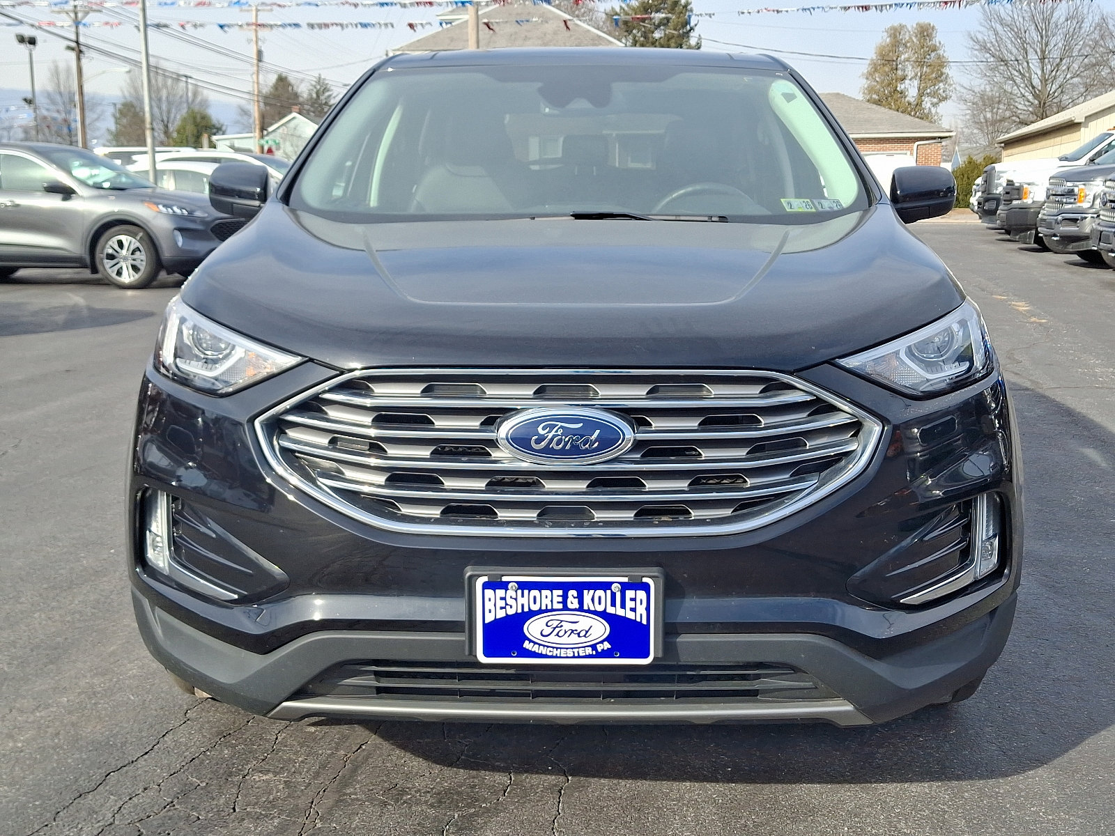 Used 2021 Ford Edge SEL with VIN 2FMPK4J99MBA56399 for sale in Manchester, PA