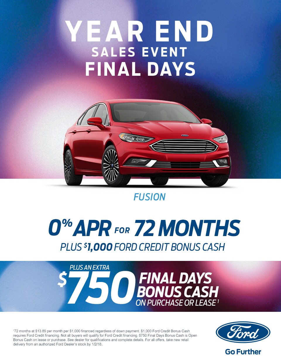 Ford Fusion Offer
