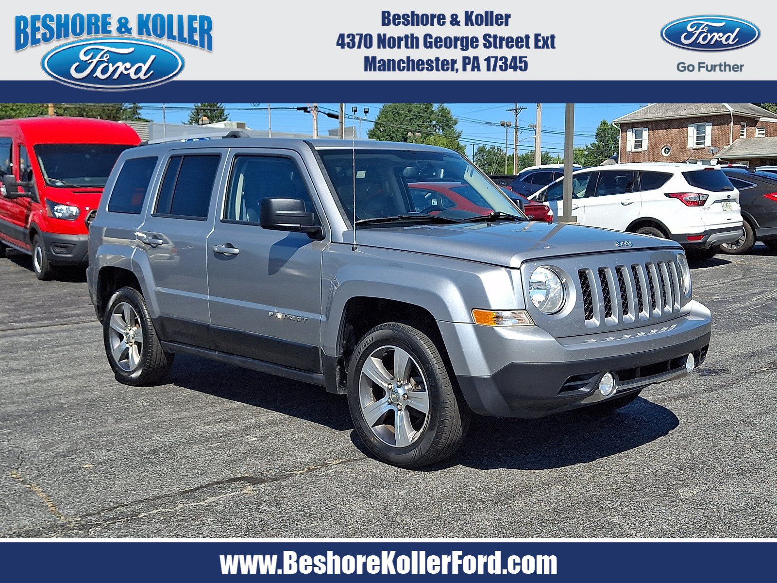 Used 2017 Jeep Patriot High Altitude with VIN 1C4NJRAB8HD172143 for sale in Manchester, PA