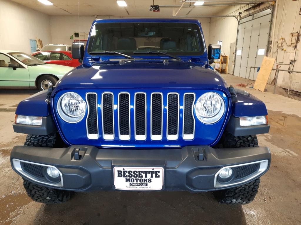 Used 2018 Jeep All-New Wrangler Unlimited Sahara with VIN 1C4HJXEG4JW308818 for sale in Carrington, ND