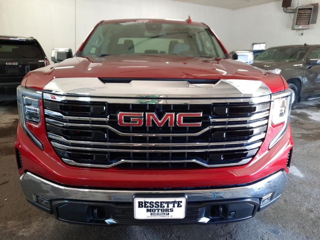 Used 2023 GMC Sierra 1500 SLT with VIN 1GTUUDED7PZ152324 for sale in Carrington, ND