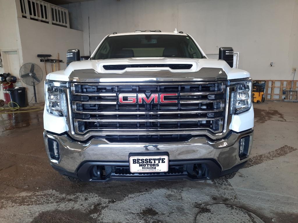 Used 2022 GMC Sierra 2500HD SLT with VIN 1GT49NEY5NF140598 for sale in Carrington, ND
