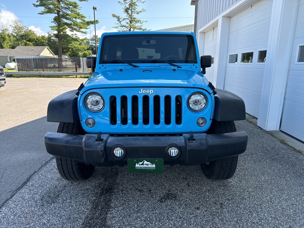 Used 2017 Jeep Wrangler Unlimited Sport S with VIN 1C4BJWDG0HL603430 for sale in South Paris, ME