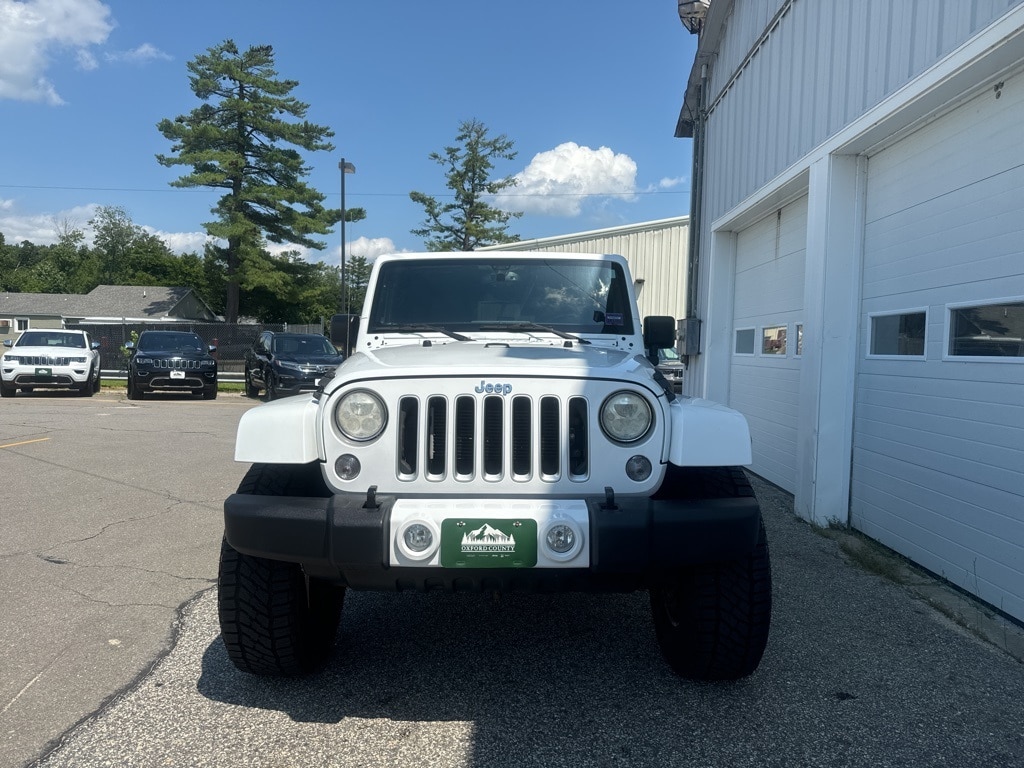 Used 2016 Jeep Wrangler Unlimited Sahara with VIN 1C4HJWEG4GL147987 for sale in South Paris, ME