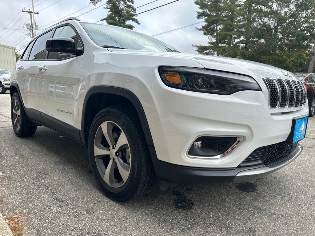 Used 2022 Jeep Cherokee Limited with VIN 1C4PJMDN5ND535057 for sale in South Paris, ME