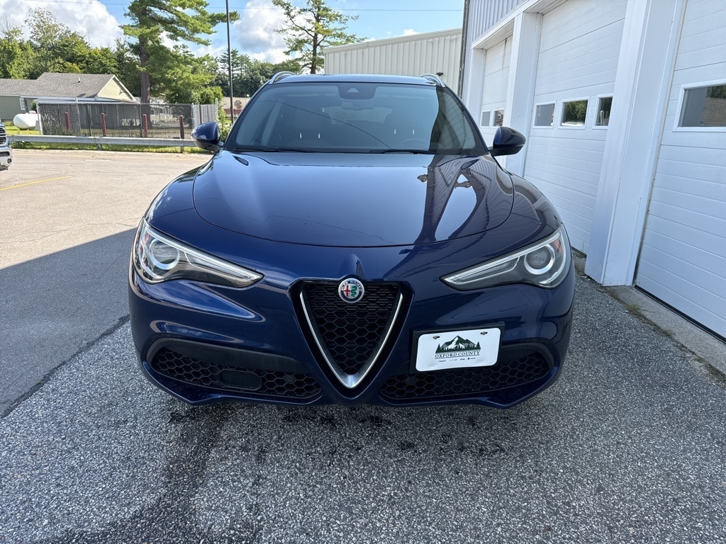 Used 2021 Alfa Romeo Stelvio Ti with VIN ZASPAKBN8M7D00390 for sale in South Paris, ME