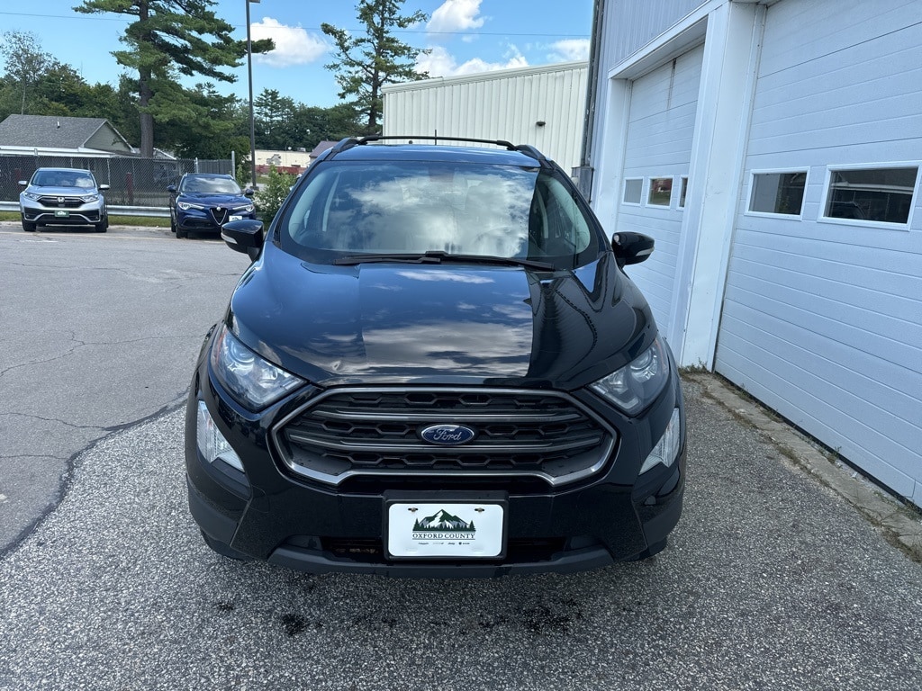 Used 2018 Ford Ecosport SES with VIN MAJ6P1CL6JC209993 for sale in South Paris, ME