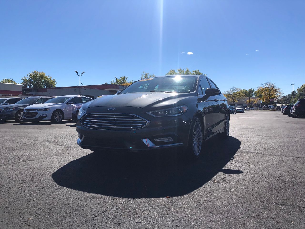 2017 Ford Fusion Titanium Hybrid photo 3