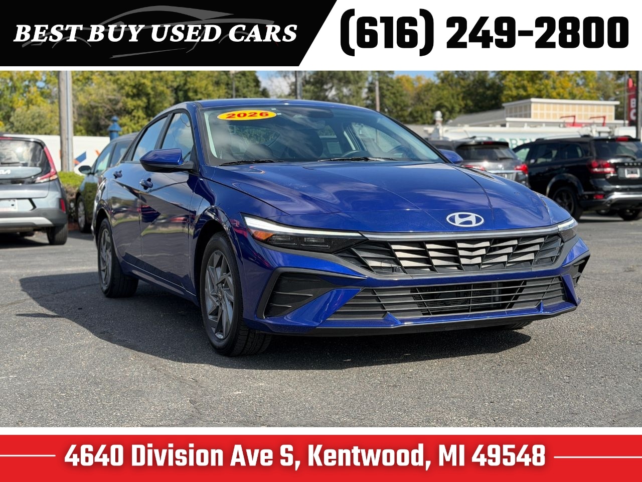 2026 Hyundai Elantra Blue