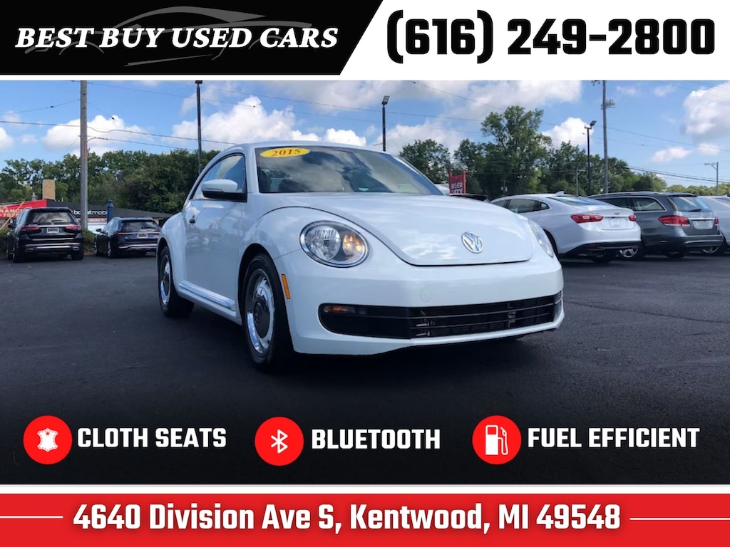 Used 2015 Volkswagen Beetle 1.8T Classic Coupe