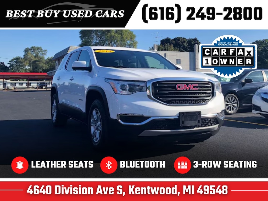 Used 2019 GMC Acadia SLE-1 SUV