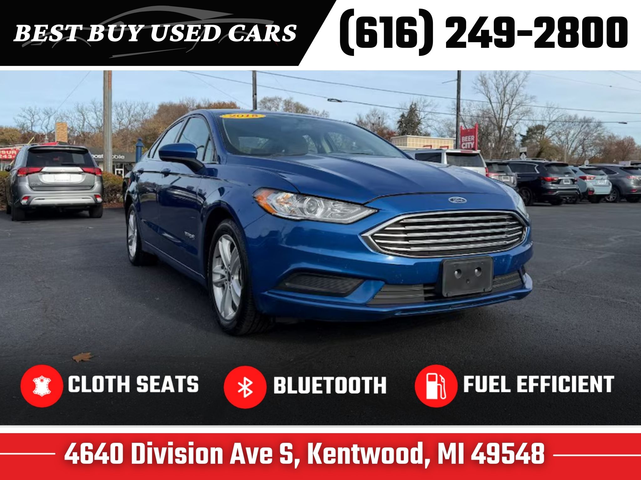 2018 Ford Fusion Hybrid S's photo