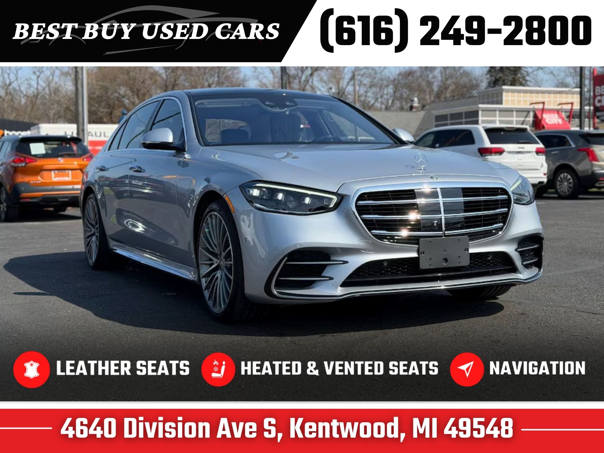 2022 Mercedes-Benz S-Class S 580 4MATIC AWD