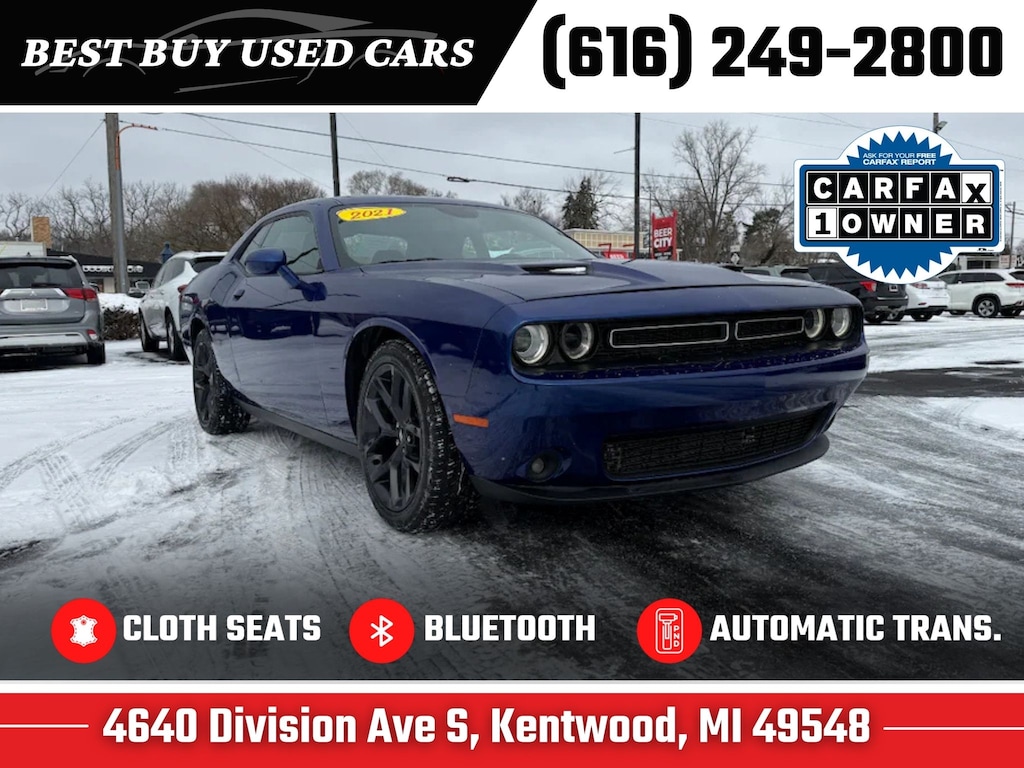 Used 2021 Dodge Challenger SXT Coupe
