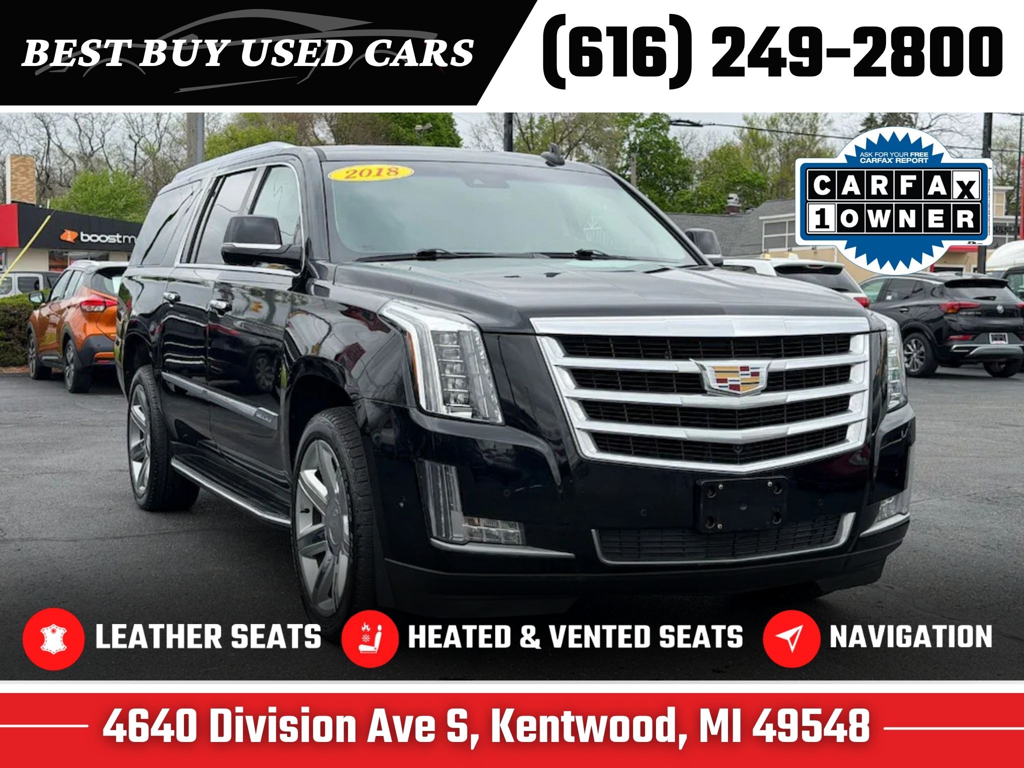 2018 Cadillac Escalade ESV