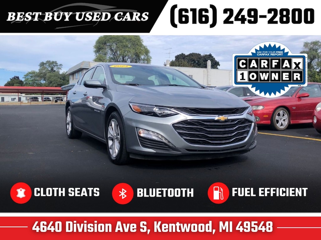 Used 2025 Chevrolet Malibu 1LT Sedan