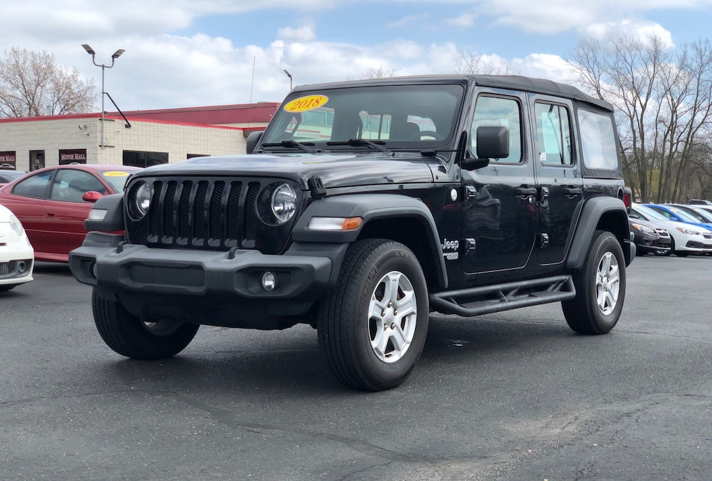 Used 2018 Jeep Wrangler Unlimited Sport 4x4 SUV