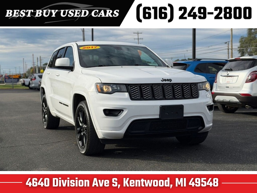 Used 2017 Jeep Grand Cherokee Laredo 4x4 SUV