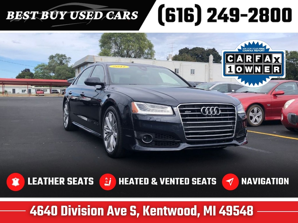 Used 2017 Audi A8 L 4.0T Sport Sedan