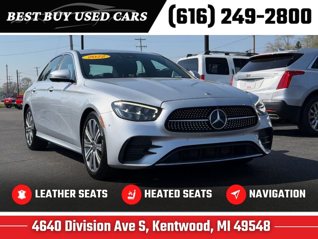 Used 2022 Mercedes-Benz E-Class E 350 Sedan