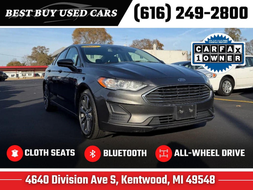 Used 2020 Ford Fusion SE Sedan