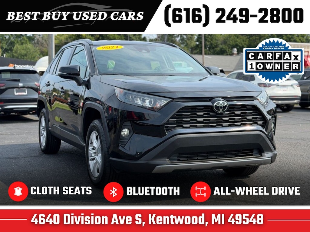 Used 2021 Toyota RAV4 XLE SUV