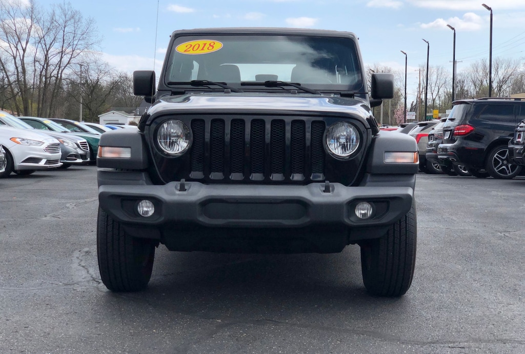 Used 2018 Jeep Wrangler Unlimited Sport 4x4 SUV