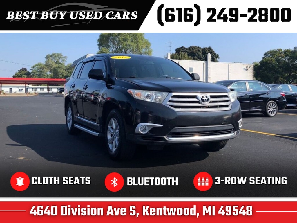 Used 2012 Toyota Highlander V6 AWD SUV