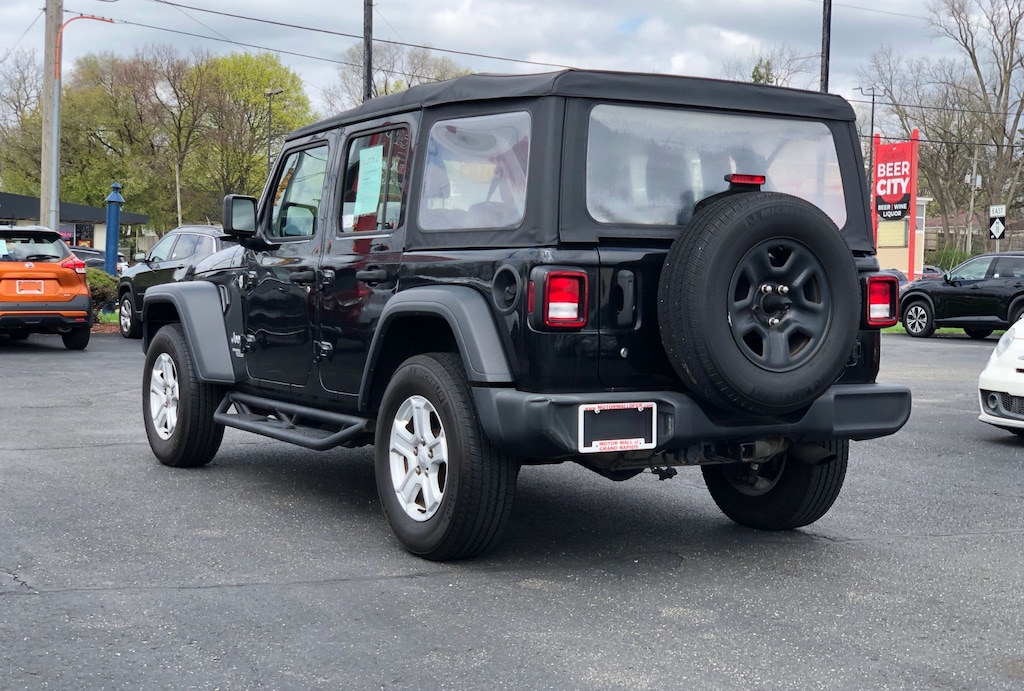 Used 2018 Jeep Wrangler Unlimited Sport 4x4 SUV