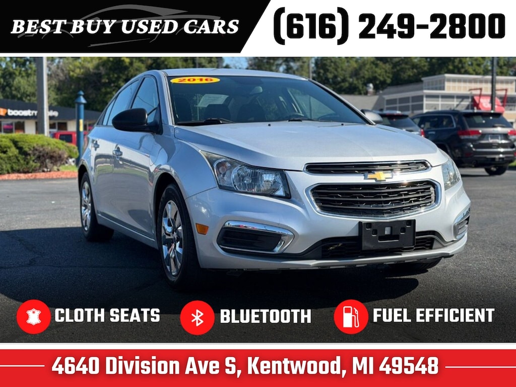 Used 2016 Chevrolet Cruze Limited LS Auto Sedan
