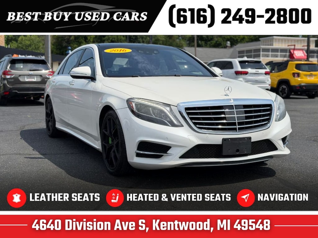 Used 2016 Mercedes-Benz S-Class S 550 Sedan