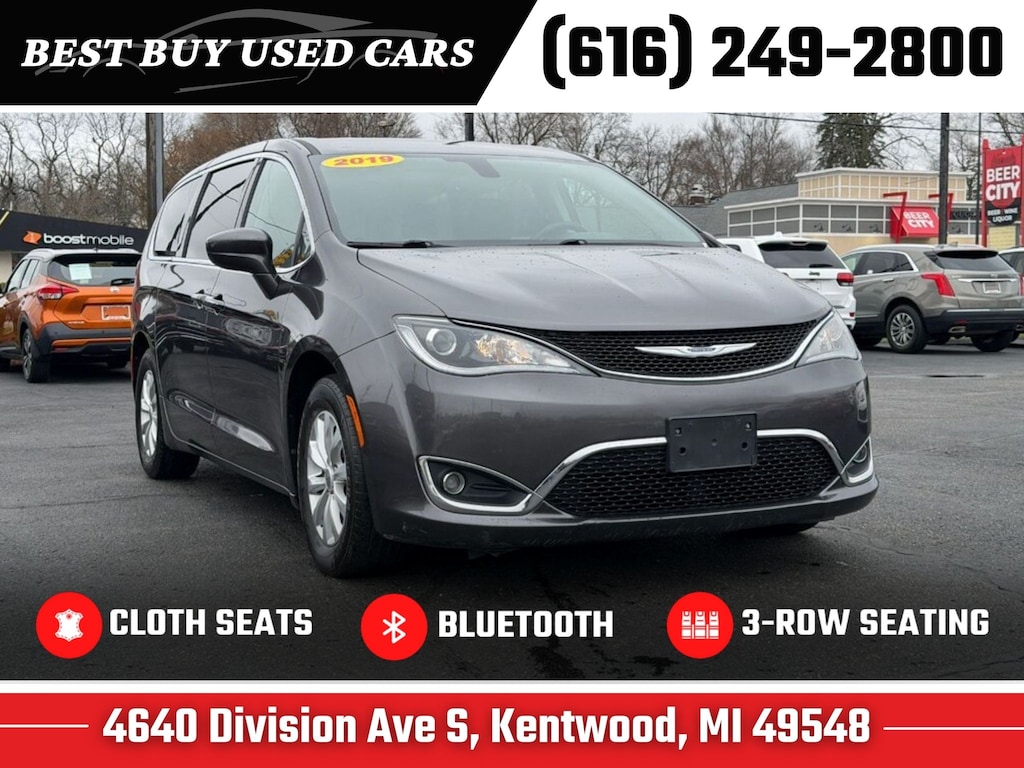 Used 2019 Chrysler Pacifica Touring Plus Van Passenger Van