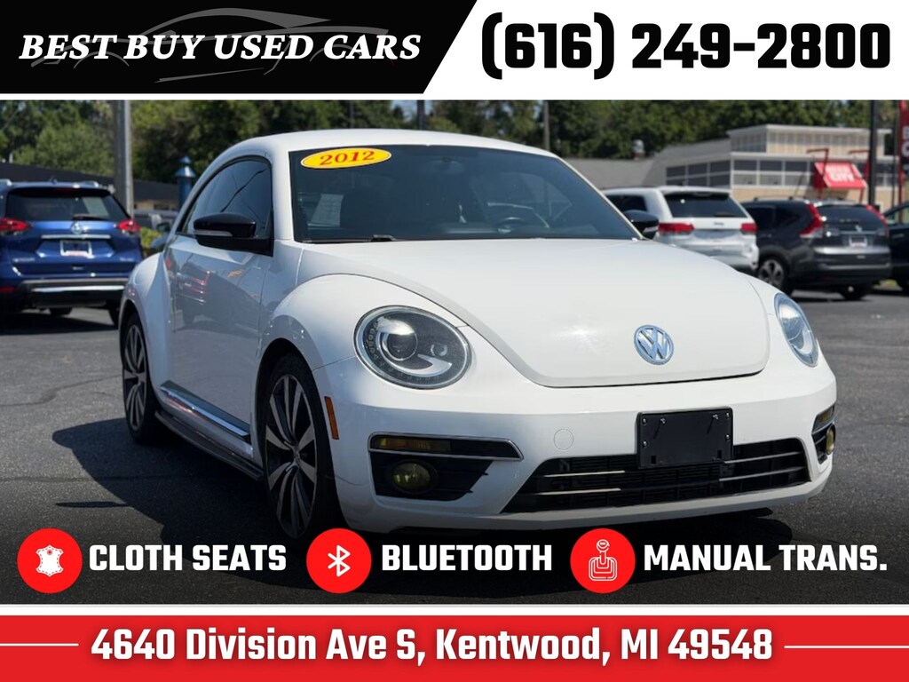 Used 2012 Volkswagen Beetle 2.0T Turbo Hatchback