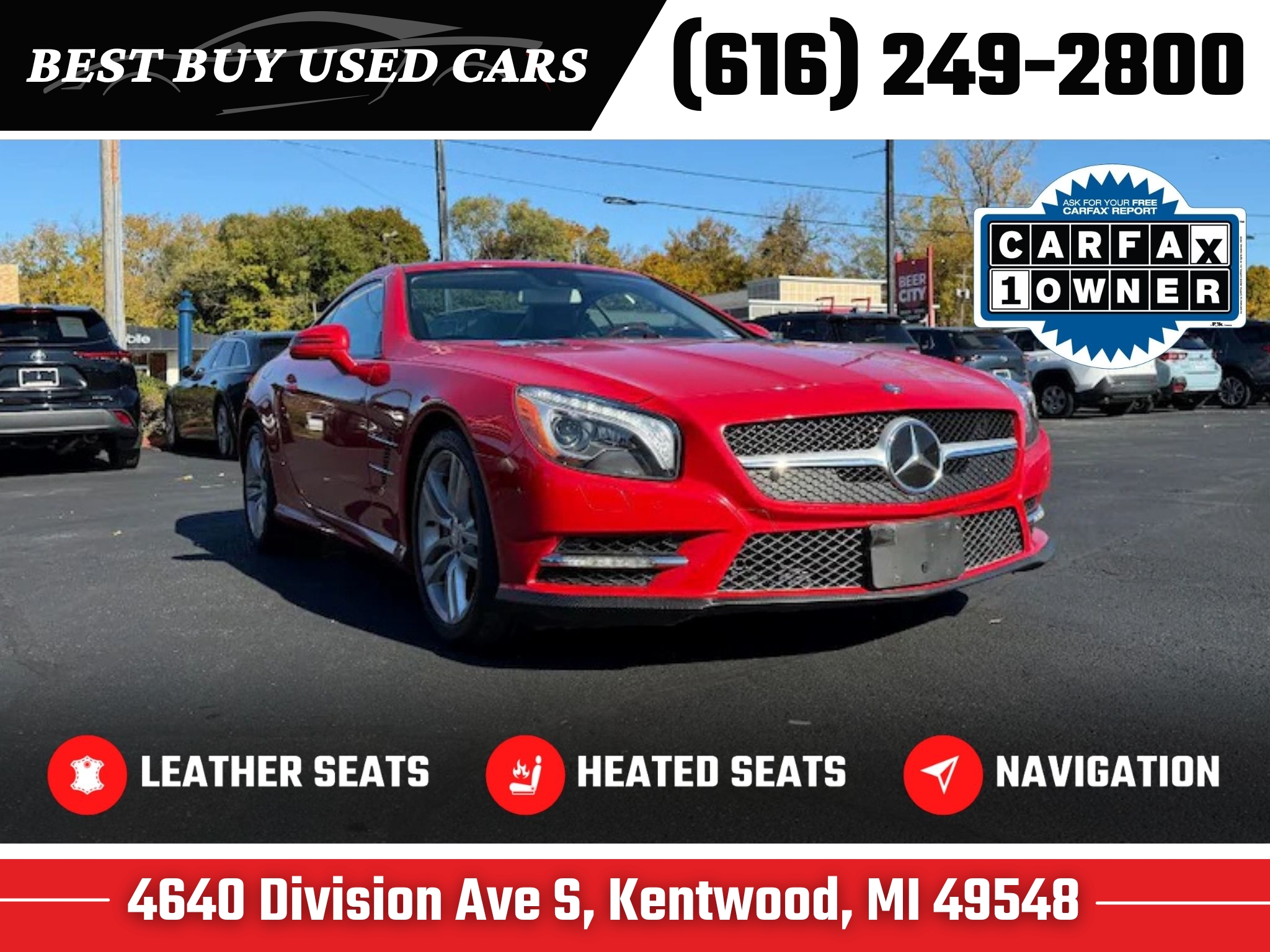 Used 2013 Mercedes-Benz SL-Class SL 550 Convertible