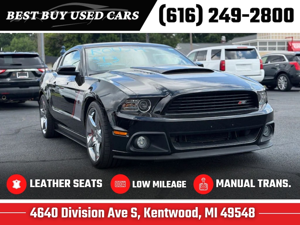 Used 2013 Ford Mustang Roush Stage 3 Coupe