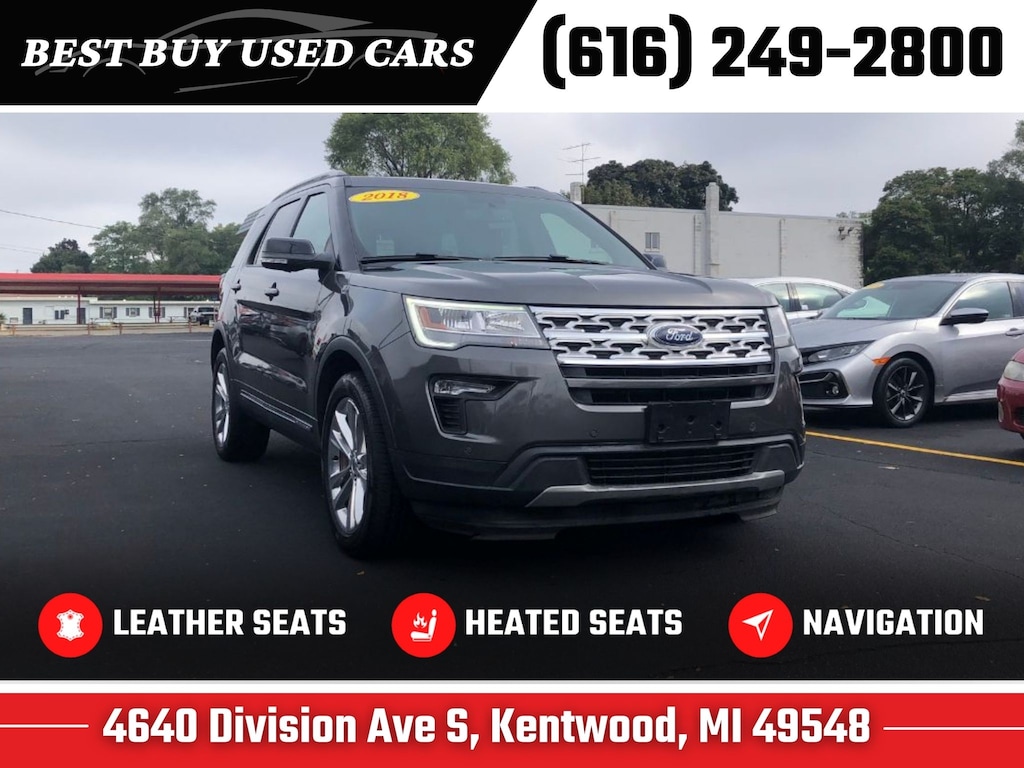 Used 2018 Ford Explorer XLT SUV