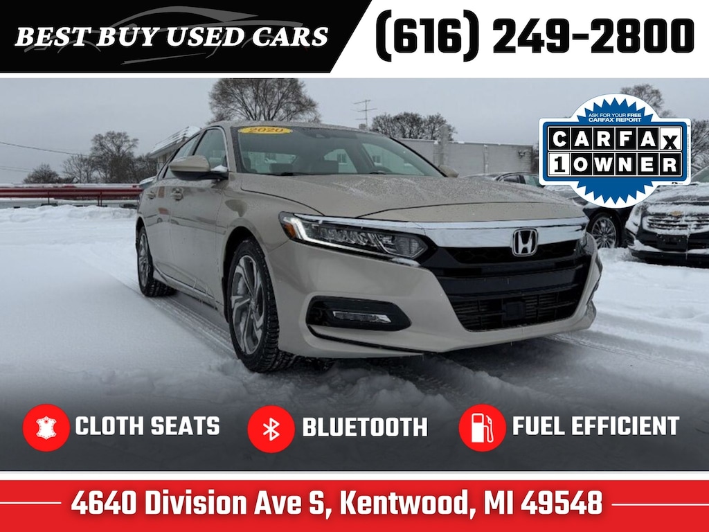 Used 2020 Honda Accord EX 1.5T Sedan