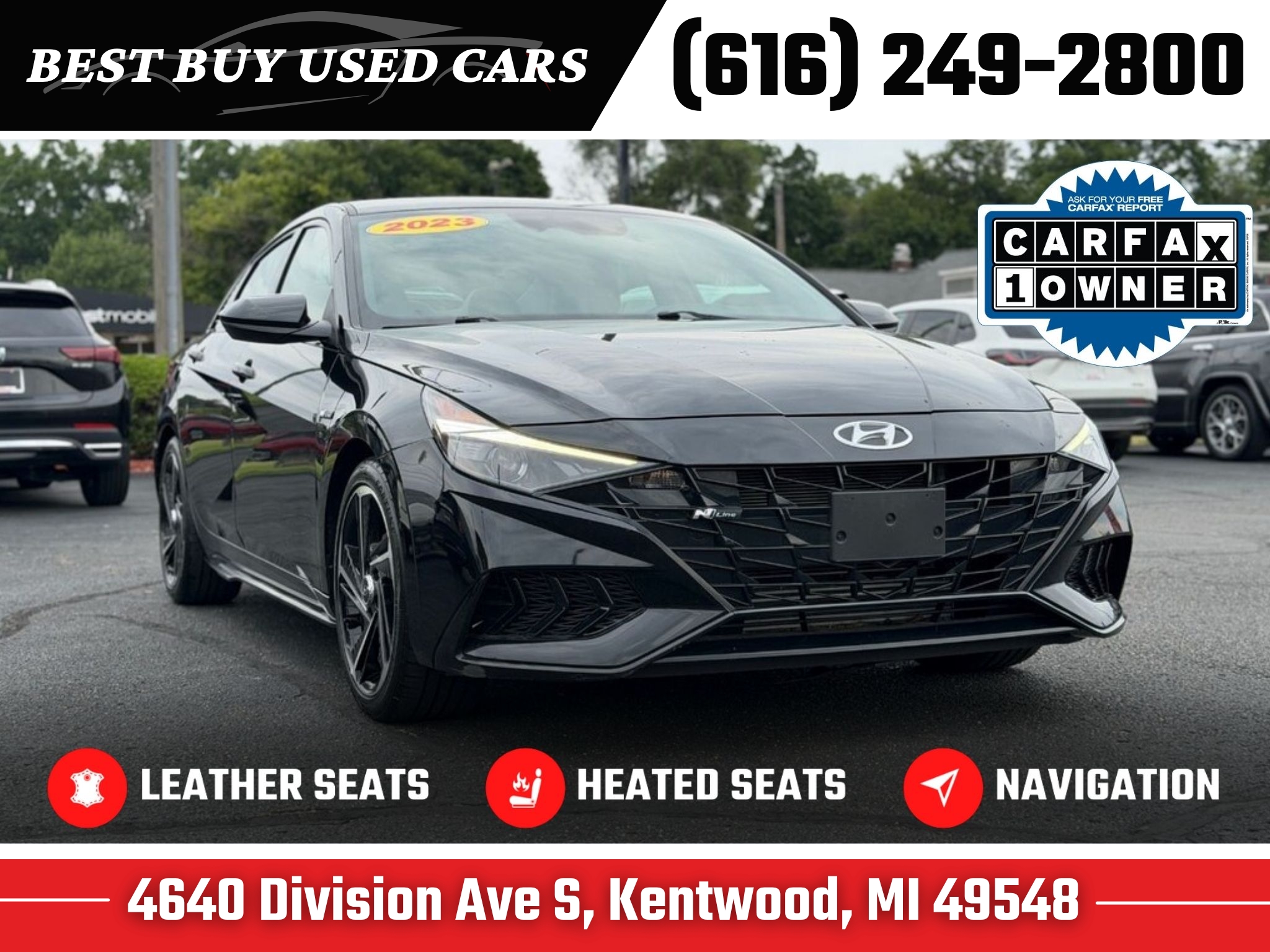 Used 2023 Hyundai Elantra N Line Sedan