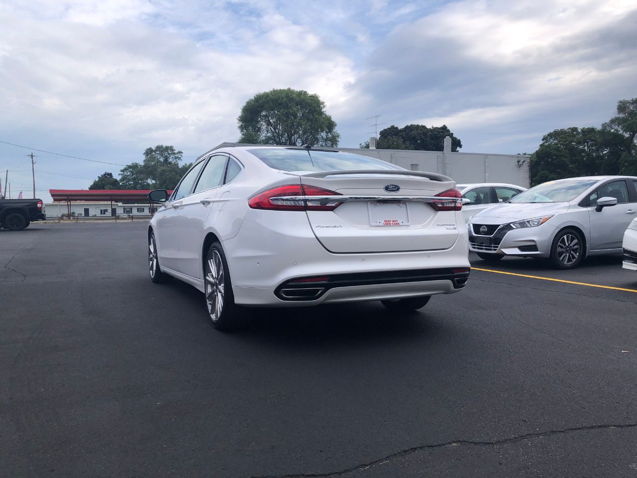 2018 Ford Fusion Titanium Platinum photo 4