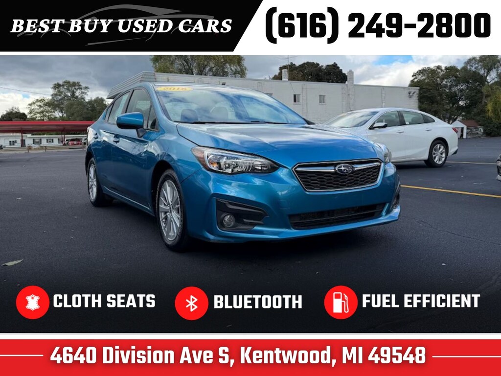 Used 2018 Subaru Impreza 2.0i Premium Sedan