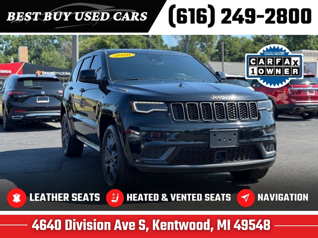 Used 2020 Jeep Grand Cherokee Overland SUV