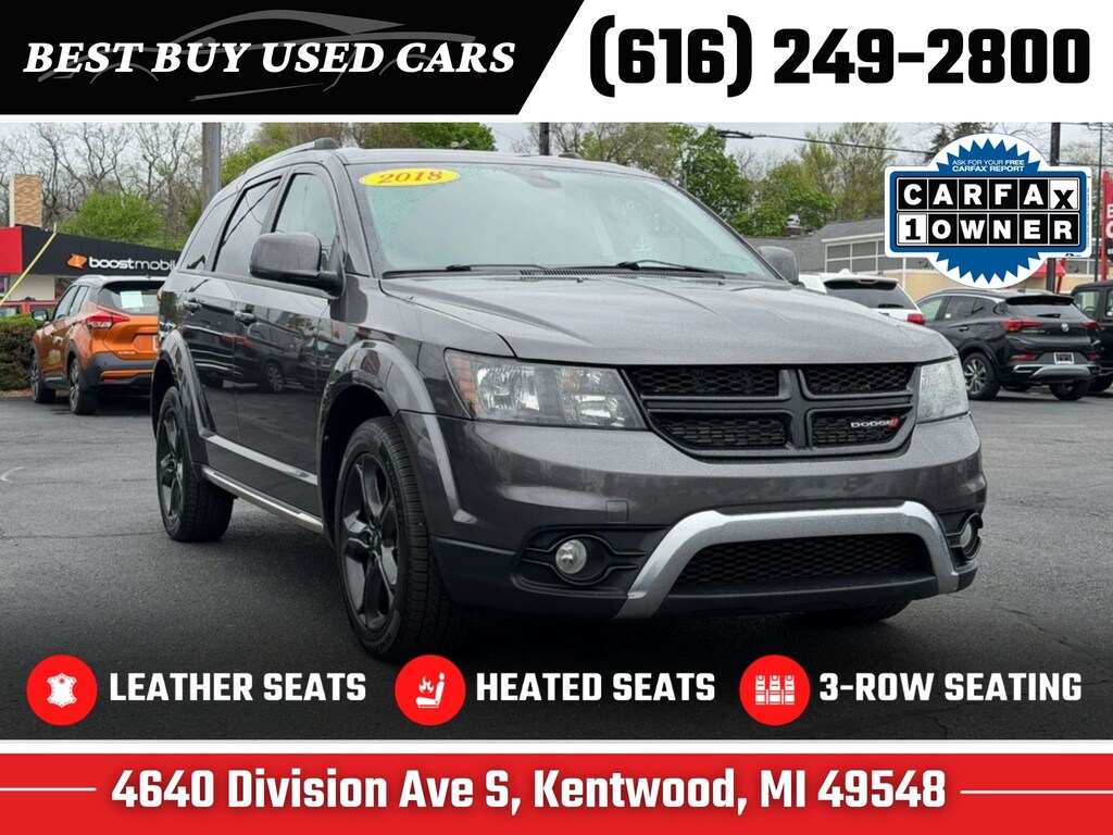 Used 2018 Dodge Journey Crossroad SUV