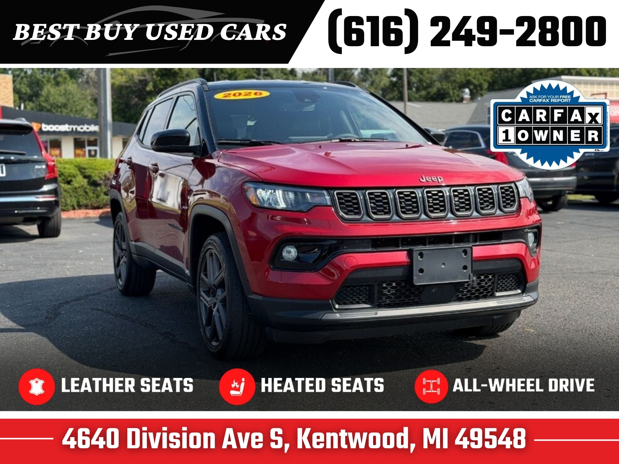 2026 Jeep Compass Limited Altitude