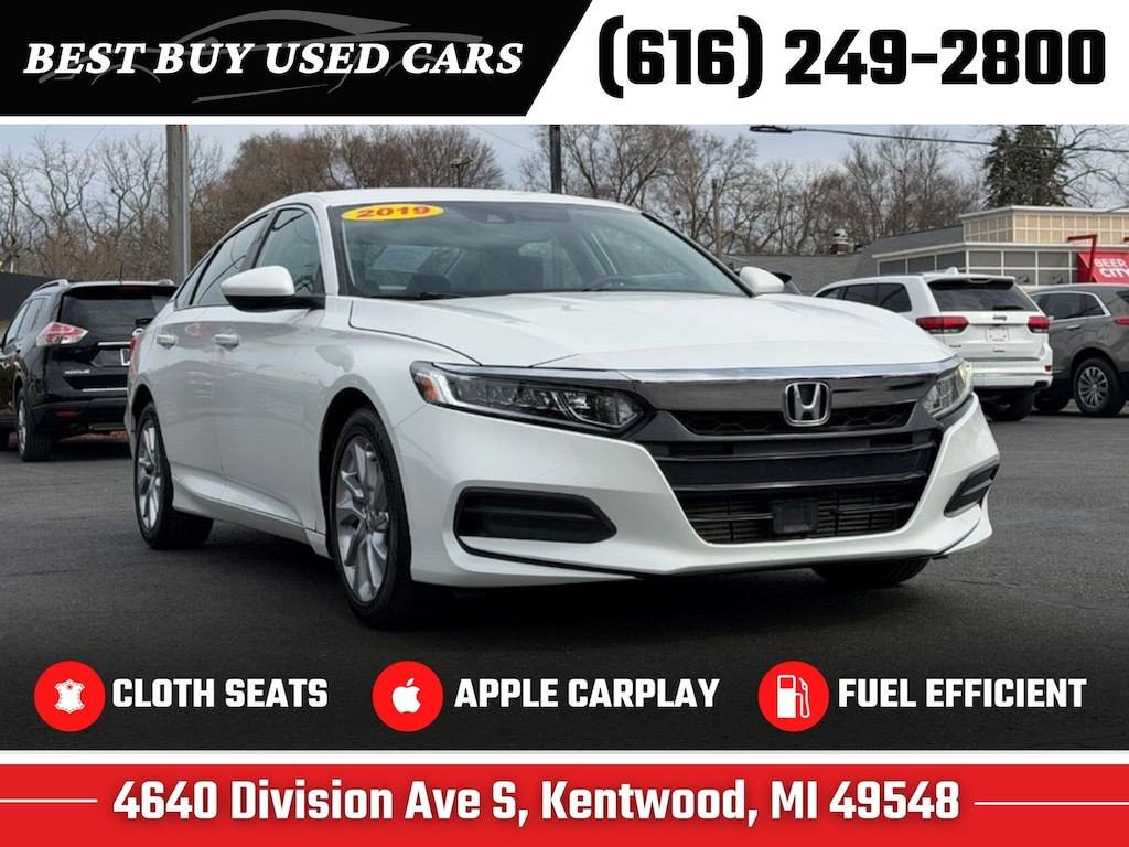 Used 2019 Honda Accord LX Sedan
